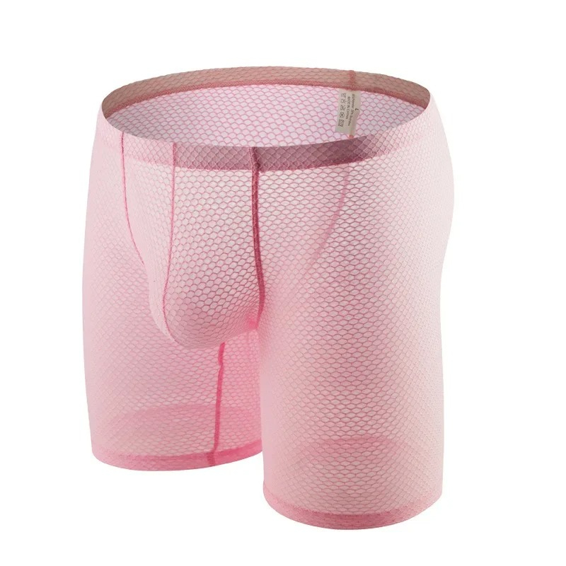 Long Leg Trunk Men - Celana dalam pria boxer tembus pandang