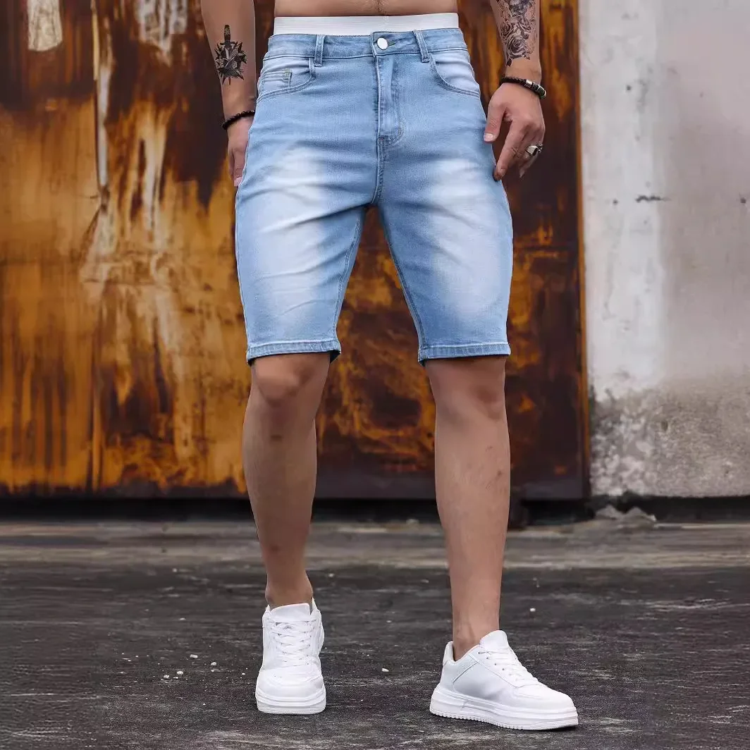 Levis Jeans 501 - Celana Pendek Jeans Pria Stretch Washed