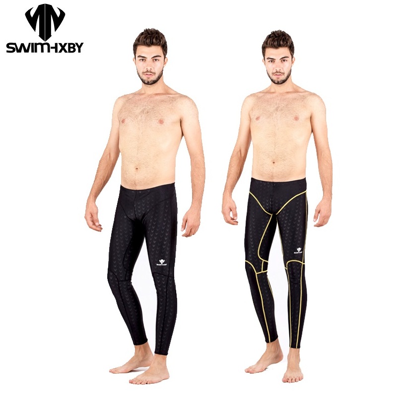 Long Leg Trunk Men - Jammer Renang Kulit Hiu Pakaian Renang