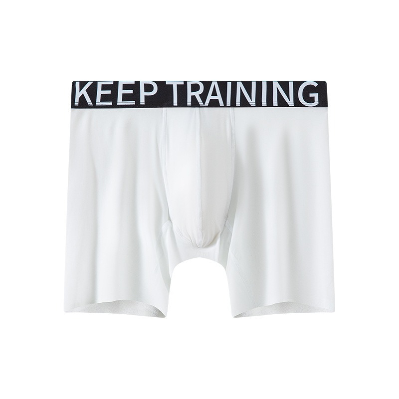 Long Leg Trunk Men - Celana Boxer Panjang Pria Bahan Sutra