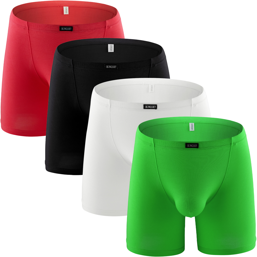 Long Leg Trunk Men - IKingsky Celana Boxer Kaki Panjang Modal