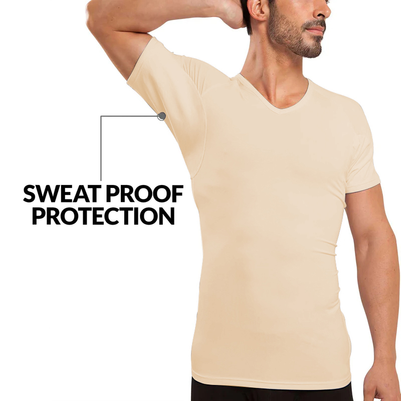 Kaus Anti keringat untuk pria, - Undershirt Crew Neck ulasan dan harga