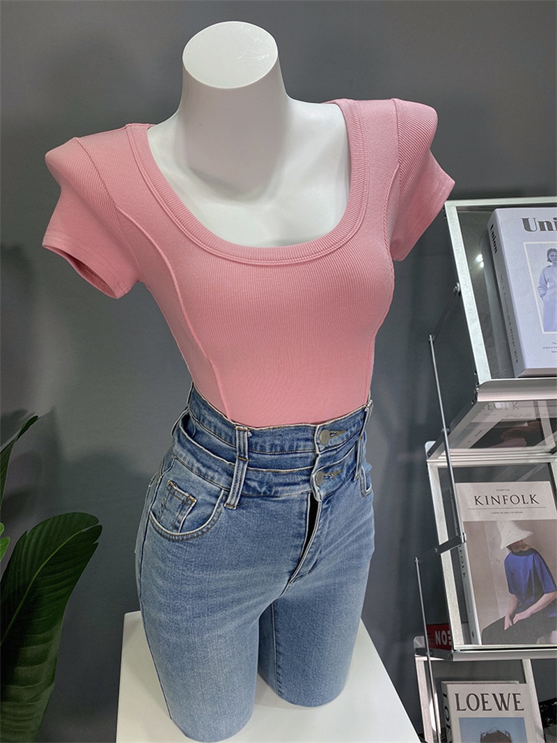 Kaus Kerah U Lengan Pendek Efe - Base Layer Top ulasan dan harga