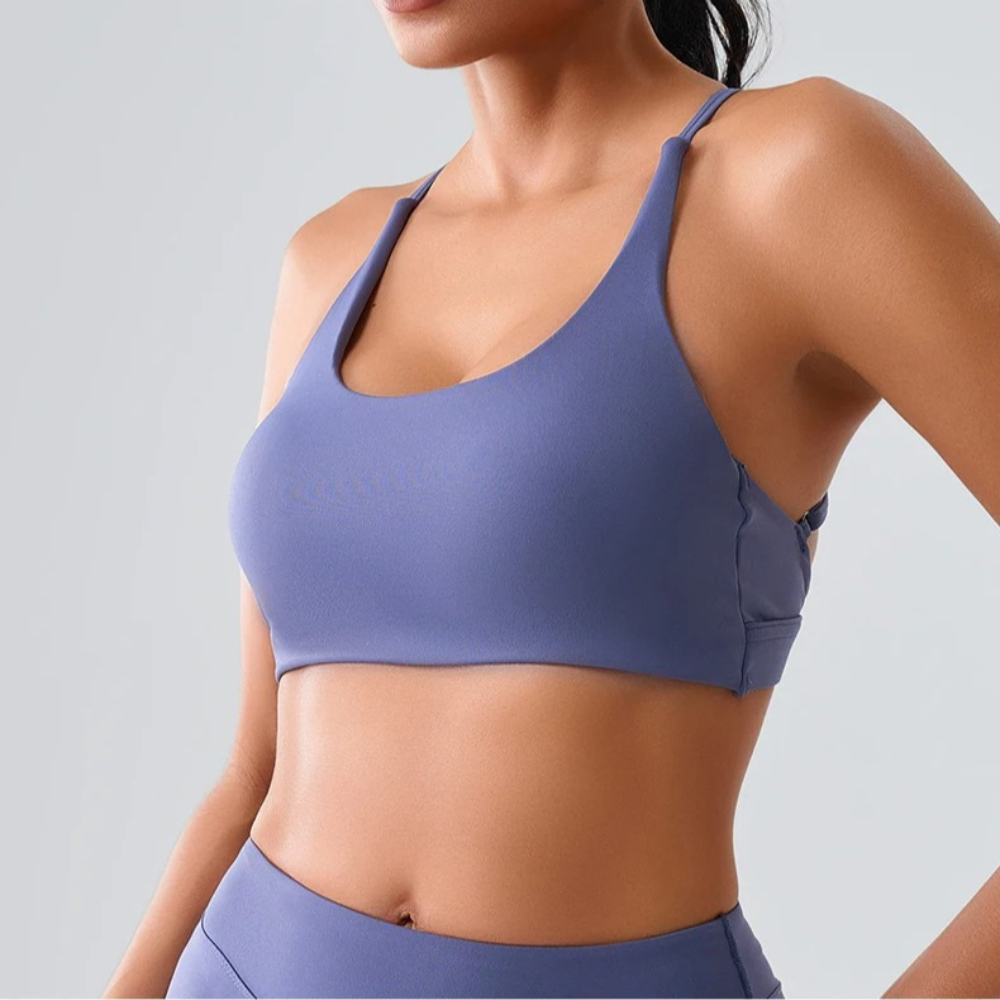 Sport Bra Halter Wanita High S - Quick Dry Underwear ulasan dan harga