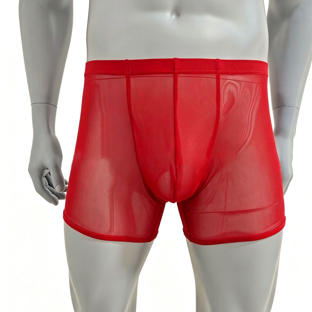 Celana Boxer Ultra-tipis Tembu - Long Leg Trunk Men ulasan dan harga