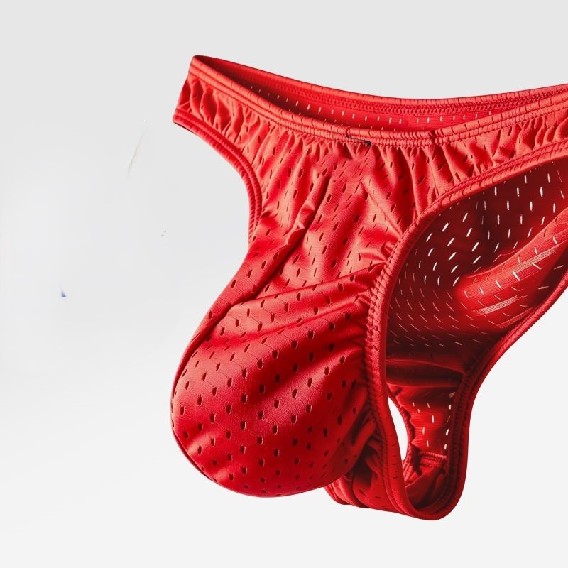 Celana Dalam Pria Bahan Sutra  - Mesh Sport Boxer ulasan dan harga