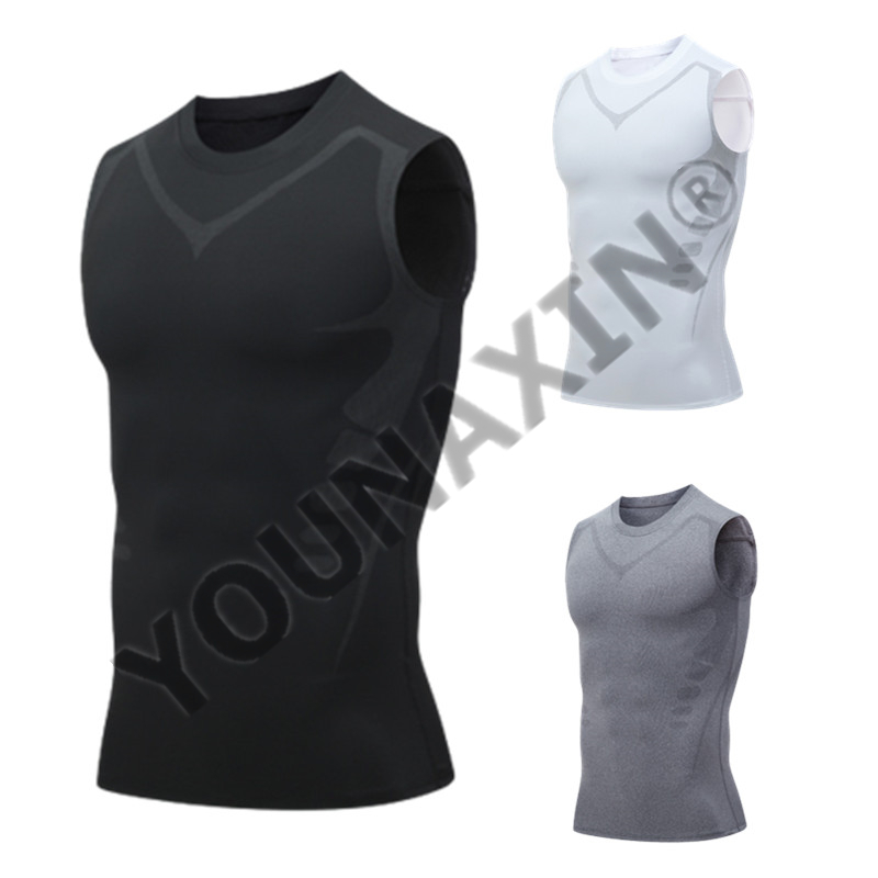 3 Buah Kaus Tanpa Lengan Pria  - Base Layer Top ulasan dan harga