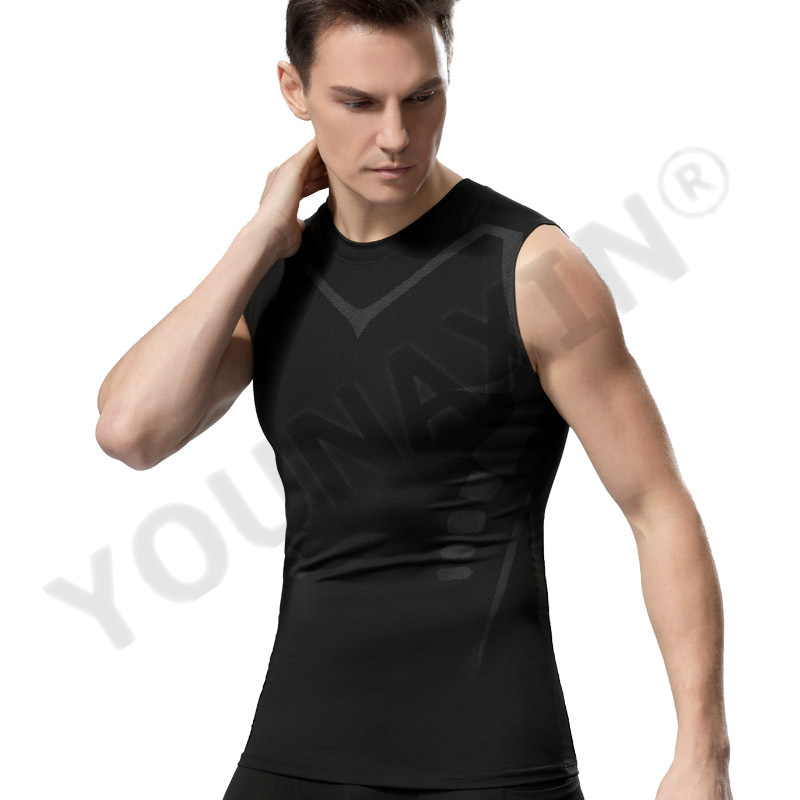 3 Buah Kaus Tanpa Lengan Pria  - Base Layer Top ulasan dan harga