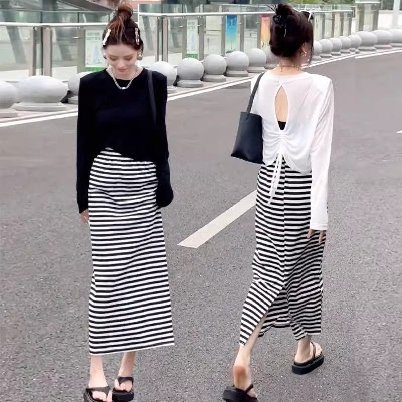 Kaos Lengan Panjang Musim Semi - Base Layer Top ulasan dan harga