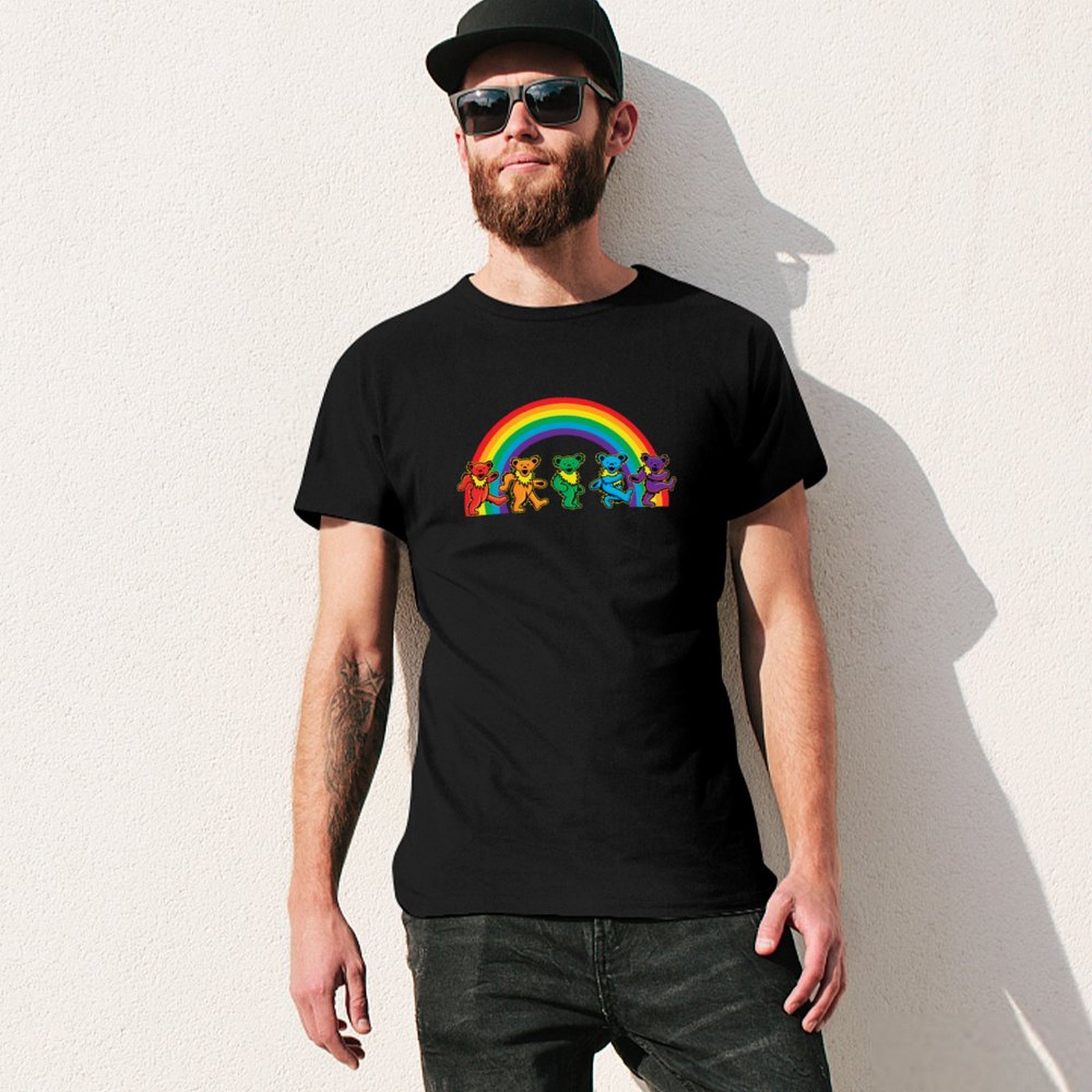 Kaos Beruang Berjalan di Bawah - Undershirt Crew Neck ulasan dan harga